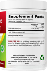 Best Naturals L-Citrulline Malate USA-made badge indicating GMP/FDA-compliant production