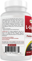 Pack of 2 bottles of Best Naturals L-Glutamine 500mg