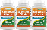 Hero image of Best Naturals Magnesium Citrate 400mg, 250 tablets