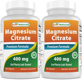 Best Naturals Magnesium Citrate bottle front