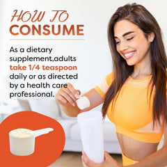 Serving scoop with magnesium glycinate powder (750 mg)