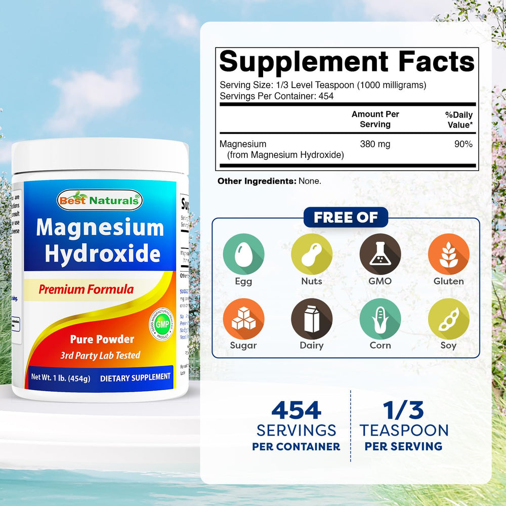 Back view of container showing nutrition and supplement facts