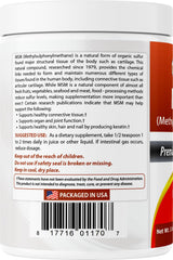 Gluten-free and Non-GMO MSM powder certification