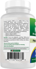 Liver health and antioxidant concept image with NAC