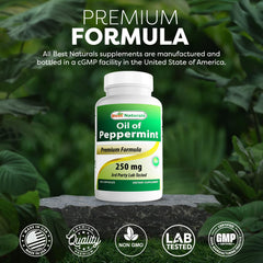 Packaged 2-bottle box for Best Naturals Peppermint Oil