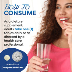 Back label with supplement facts