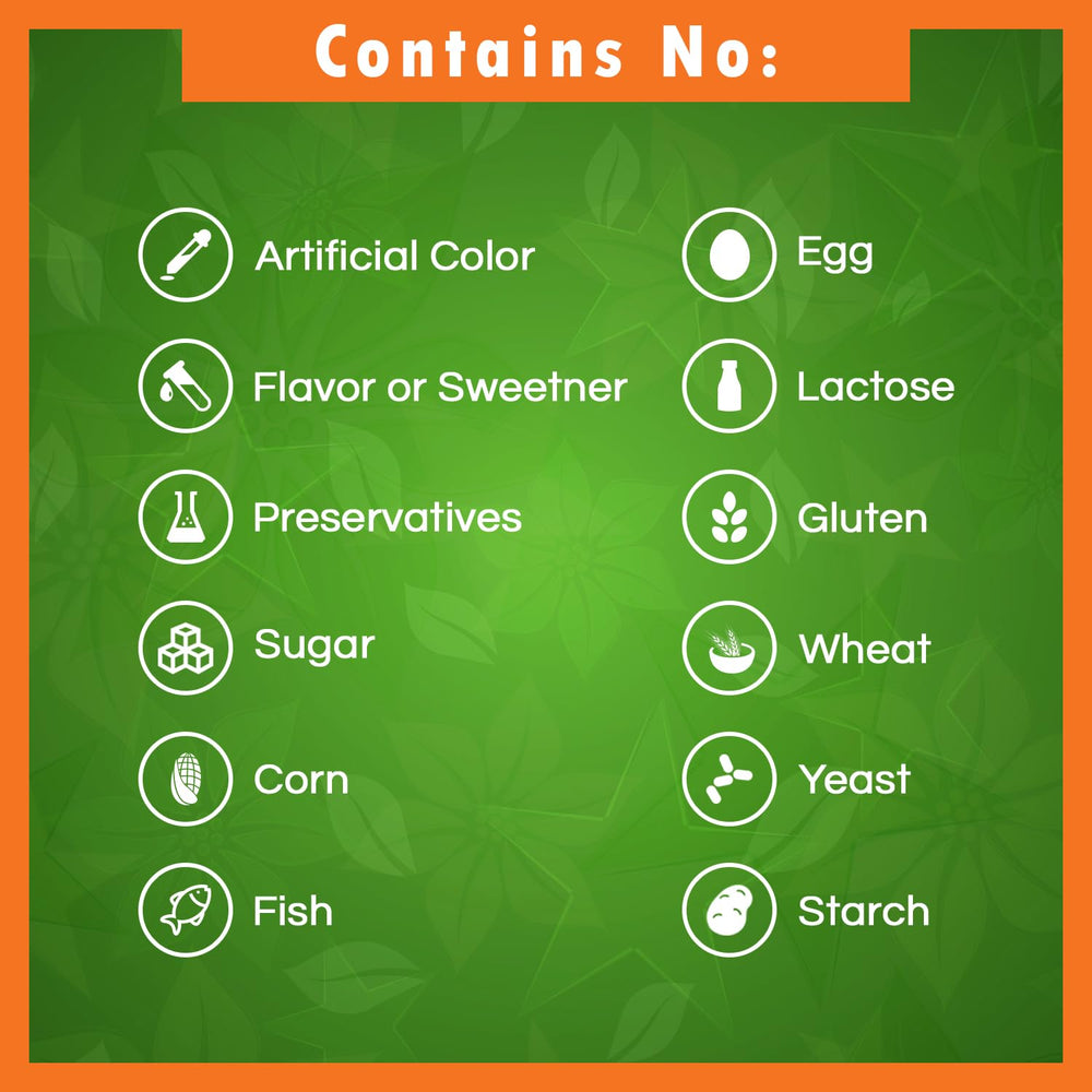 Close-up of Best Naturals antioxidant label