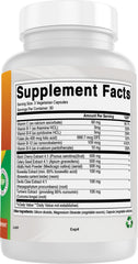 Best Naturals Uric Acid Cleanse third-party lab tested label assures quality