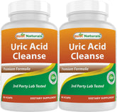 Best Naturals Uric Acid Cleanse bottle promotes balanced uric acid levels