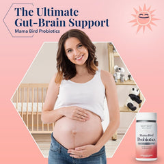 Woman taking a probiotic capsule