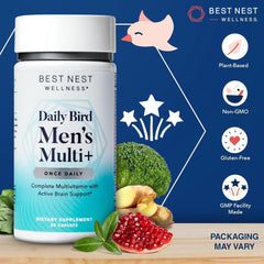 Caplets of Best Nest Wellness Men's Multi Plus