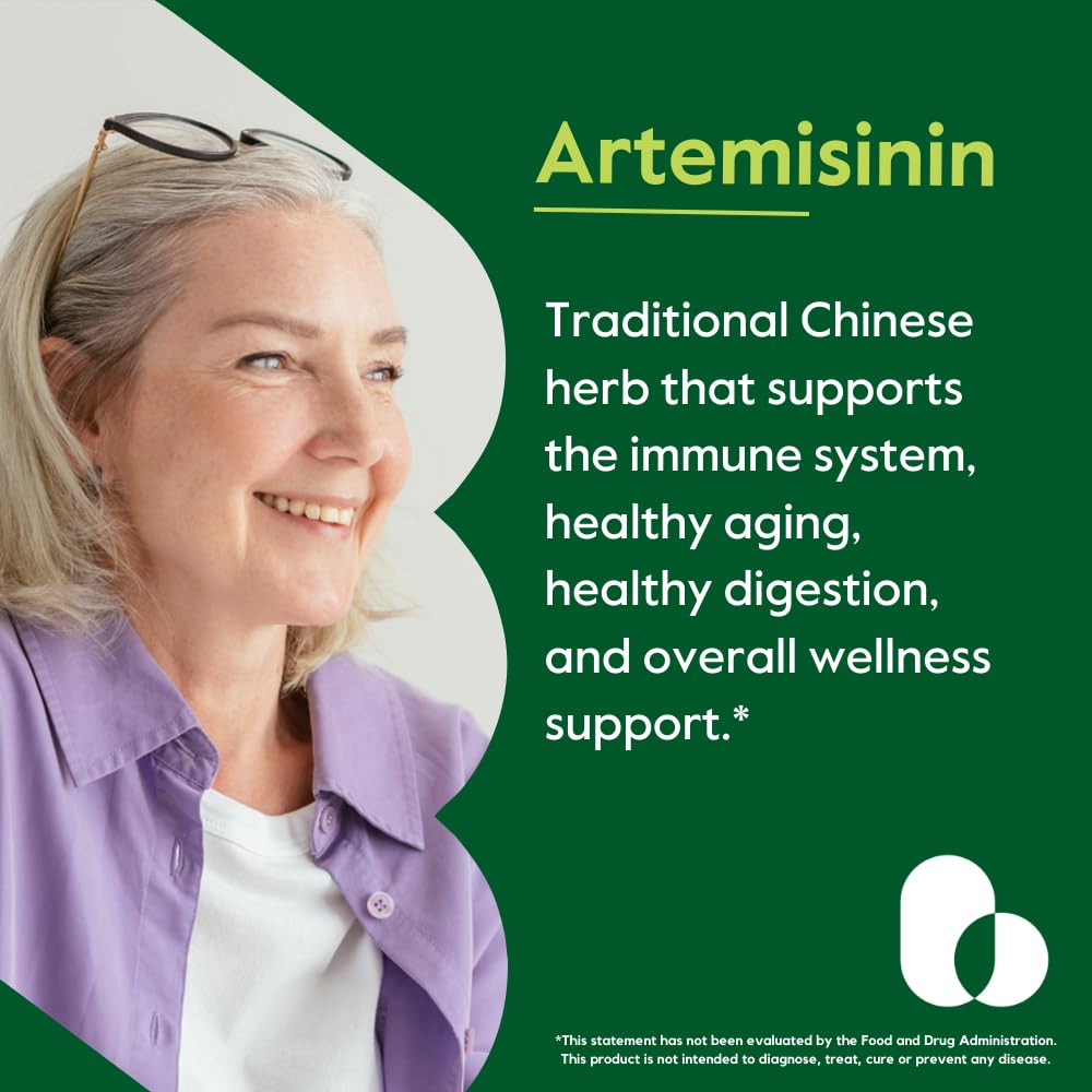 Close-up of Artemisinin 500mg capsules