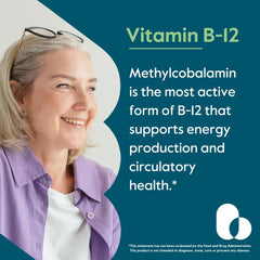 Illustration of energy boost representing Vitamin B12 Methylcobalamin energy support