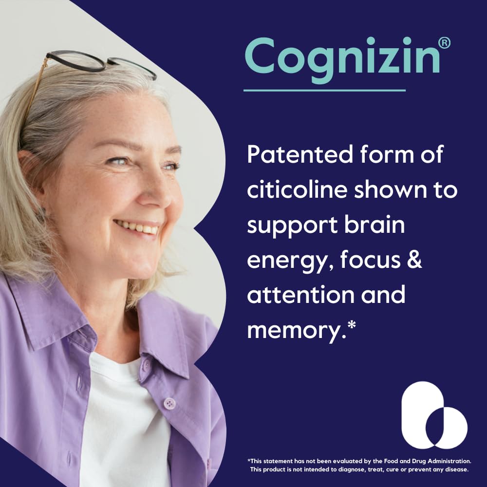 Cognizin Citicoline product packaging and bottle