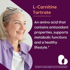 BESTVITE L-Carnitine Tartrate heart and muscle health illustration.