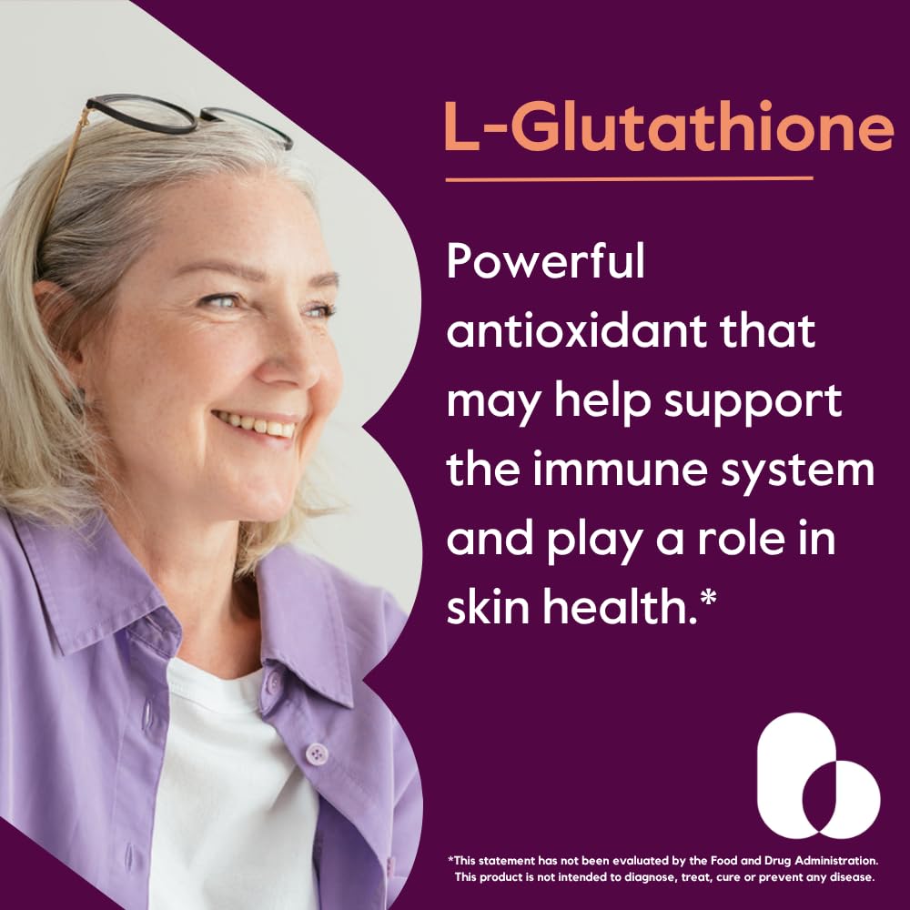 L-Glutathione 250mg capsule close-up