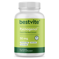 BESTVITE Pycnogenol 50mg bottle front