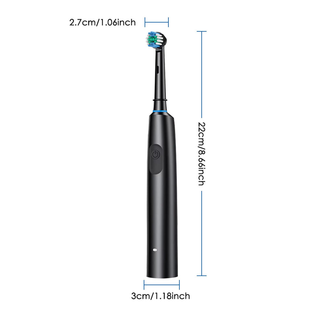 Besuntek electric toothbrush side view