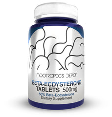 Beta Ecdysterone 50% tablets bottle, 500mg each