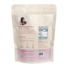 Bethany's Pantry nutrition facts label highlights dairy-free and gluten-free quality.
