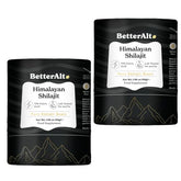 Hero image: Better Alt Himalayan Shilajit Resin Pack of 2 400 mg servings