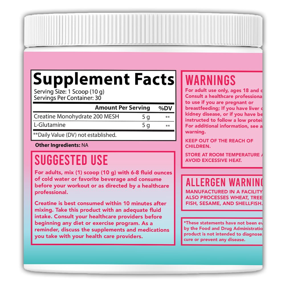 Zero sugar, gluten-free, carb-free supplement