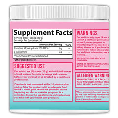 Zero sugar, gluten-free, carb-free supplement