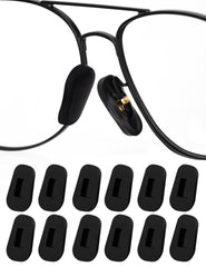 Betterun 6-pairs silicone nose pad covers on white background