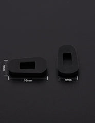 Close-up of Betterun premium silicone nose pad material