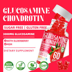 Ingredients: Glucosamine, Chondroitin, MSM and elderberry