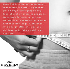 Lean Out metabolism and fat-burning stack diagram