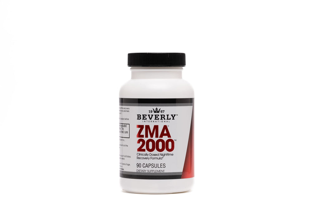 Beverly International ZMA 2000 bottle and label