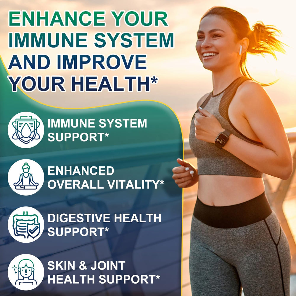 Turmeric and anti-aging components in BEWORD softgels