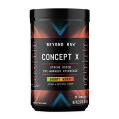 BEYOND RAW Concept X tub front showing energy-forward design for workouts