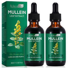 Beyxdu Mullein Leaf Extract bottle for lungs - front view