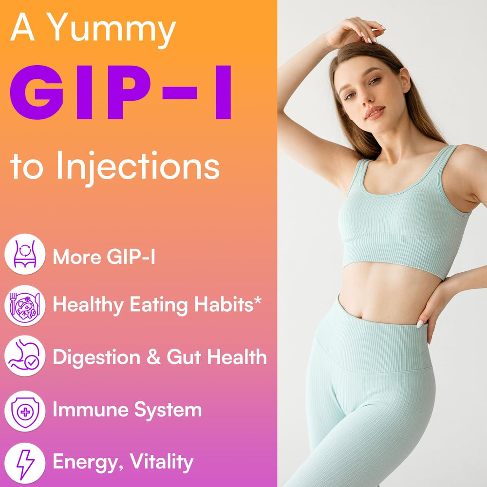 Beyyoly GIP gummies close-up featuring yuzu flavor and soft texture