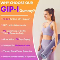 Beyyoly GIP ingredients label highlights Akkermansia and Berberine in 17-in-1 formula