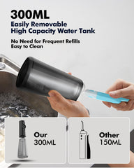 360-degree rotating nozzle and 6 replacement heads