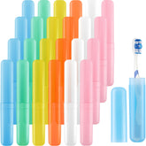 Bgtecho travel toothbrush case white color