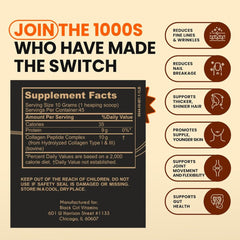 Dairy-free and gluten-free collagen powder