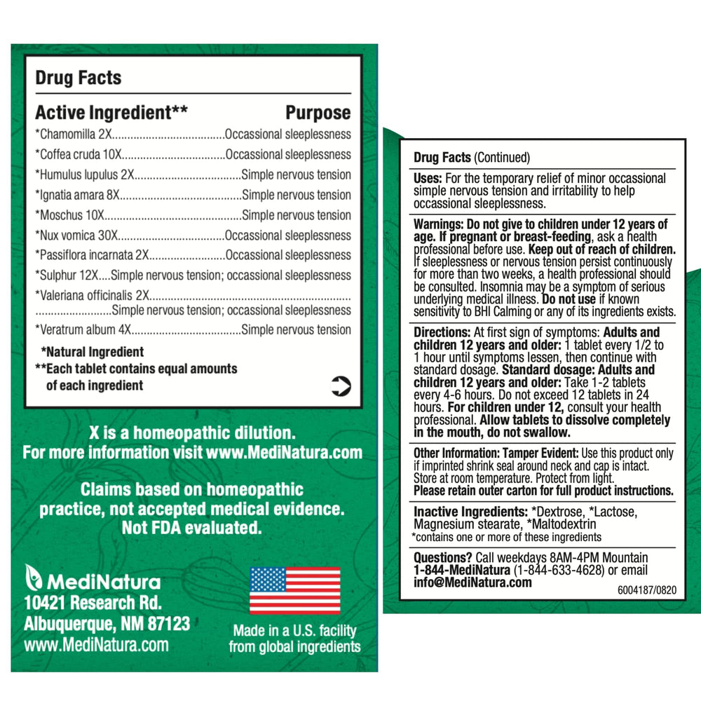 Graphic highlighting 10 natural active ingredients in the blend