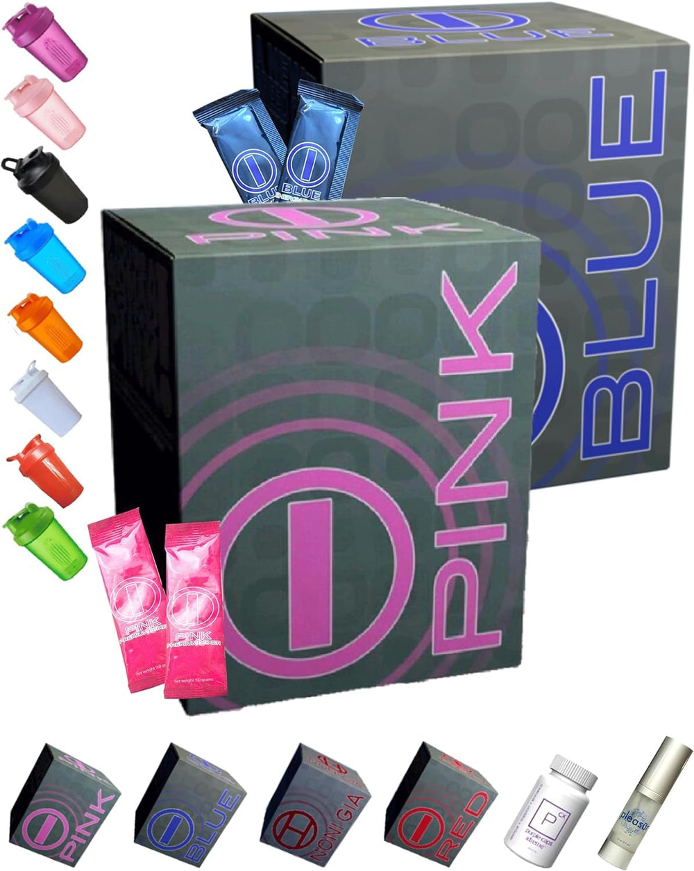 BHIP Pink for Women I-PNK Energy Drink bottle
