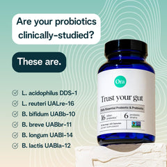 Bifidobacterium lactis and Bifidobacterium longum strains