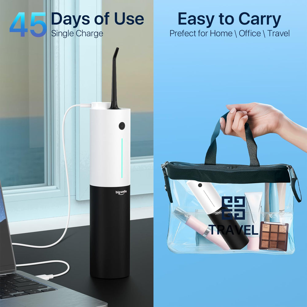 Magnetic wireless charger for Bigsmile water flosser