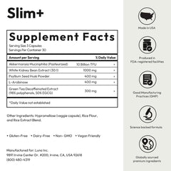 90 capsules bottle of BigVita Slim+