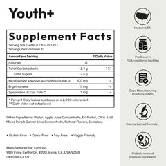 Product packaging with BIGVITA Youth+ branding