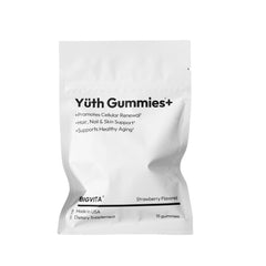BIGVITA Yuth Gummies bottle featuring Spermidine for hair, skin and nails