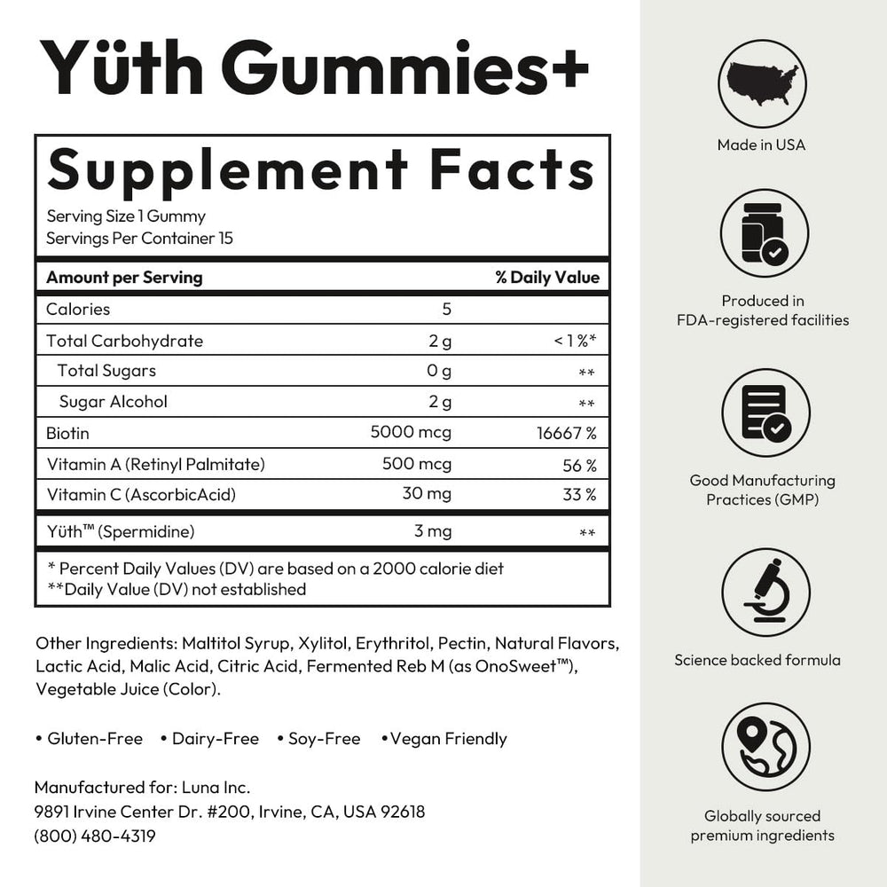 Lifestyle image showing healthy hair, skin and nails