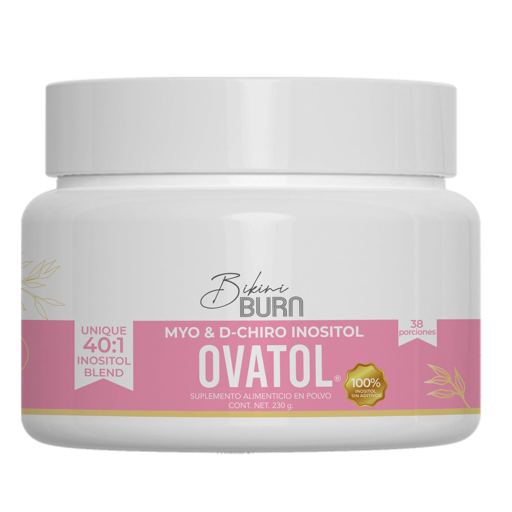 Bikini Burn Ovatol bottle with label