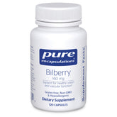 Bottle of Pure Encapsulations Bilberry 160 mg